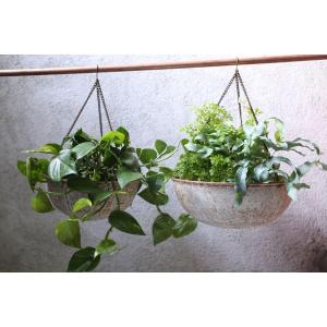 nkuku Abari Round Hanging Planter