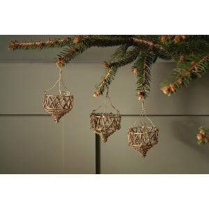 nkuku Manaka Open Baubles Set Of 3