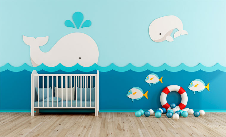 how to decorate a babys room